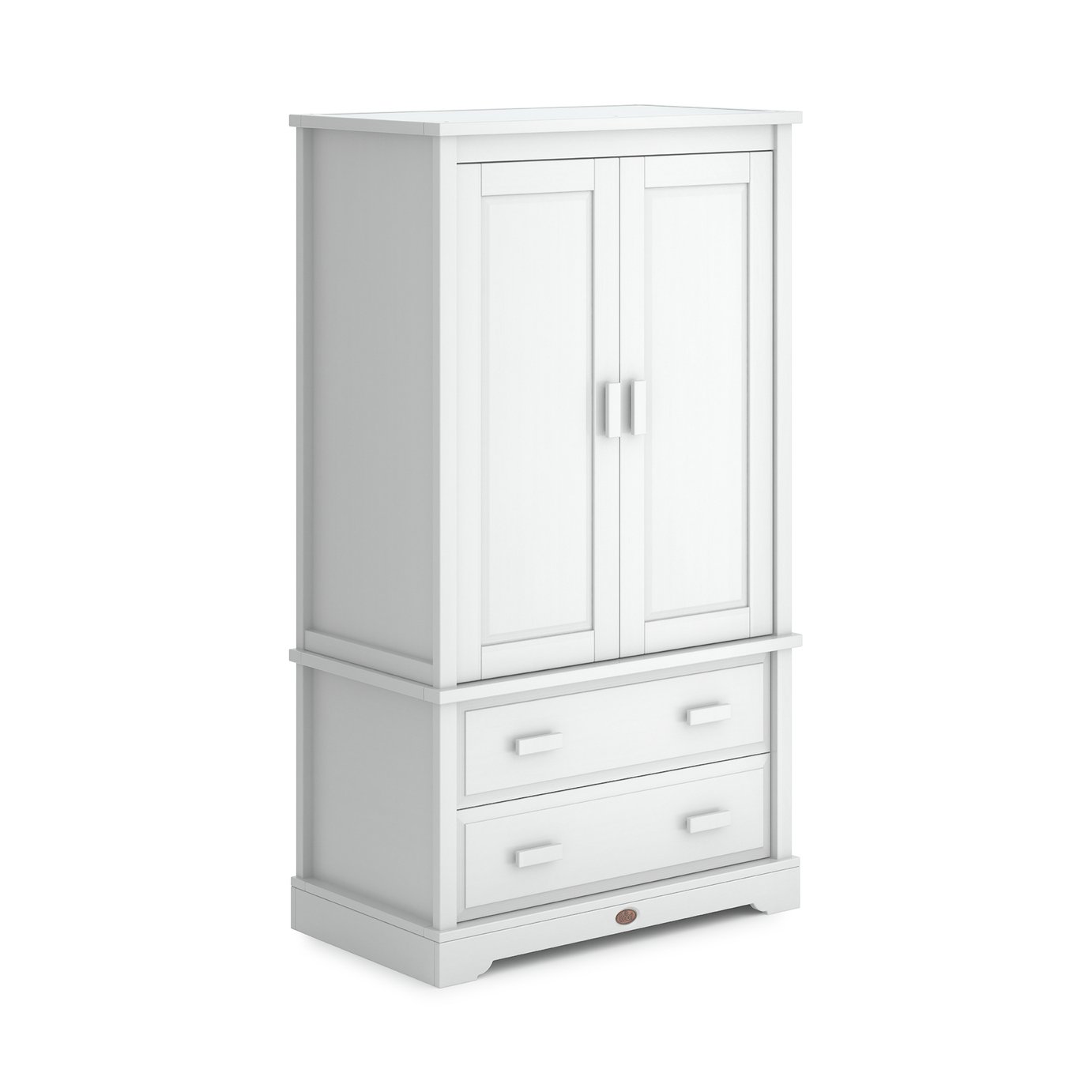 white nursery wardrobe and drawers