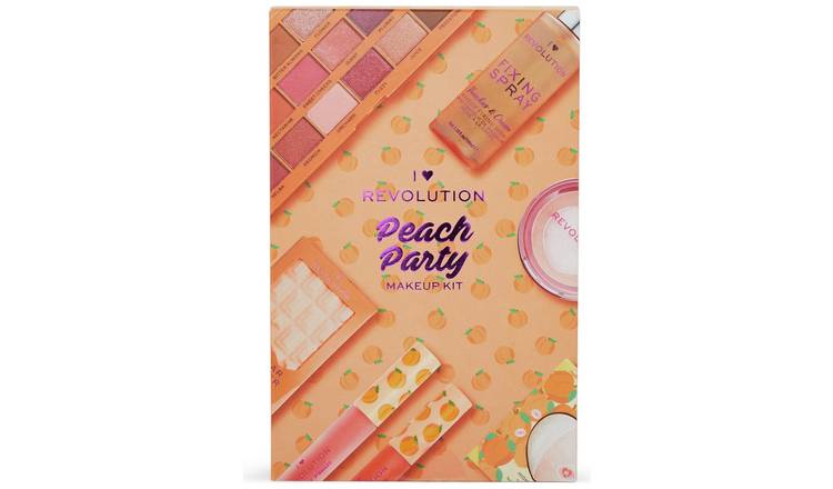 Buy I Heart Revolution Peach Party Makeup Kit, Makeup sets