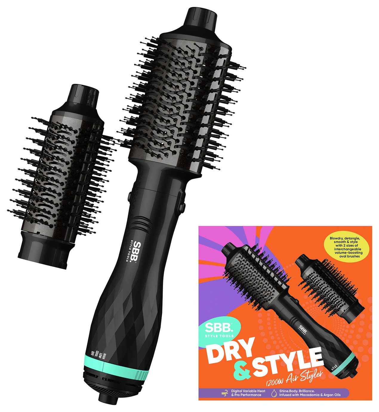 SBB SBDR-2500 Dry & Style Hot Air Styler