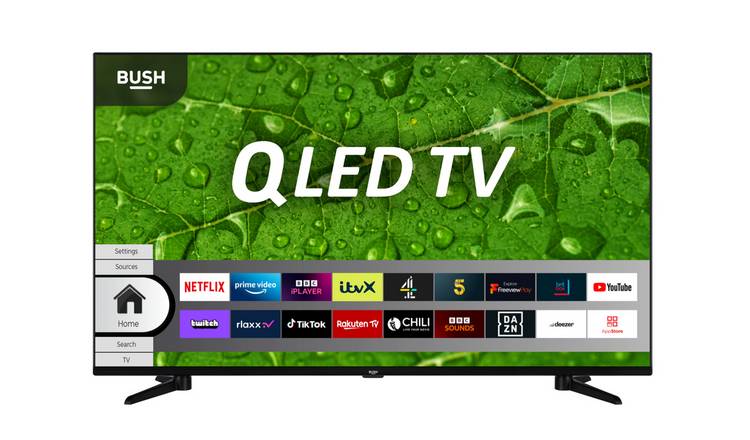 Buy Bush 50 Inch Smart 4K UHD HDR QLED Freeview TV | Televisions | Argos