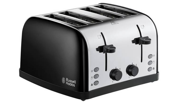 Cheap Microwave Kettle Toaster Set Black Russell Hobbs Buy