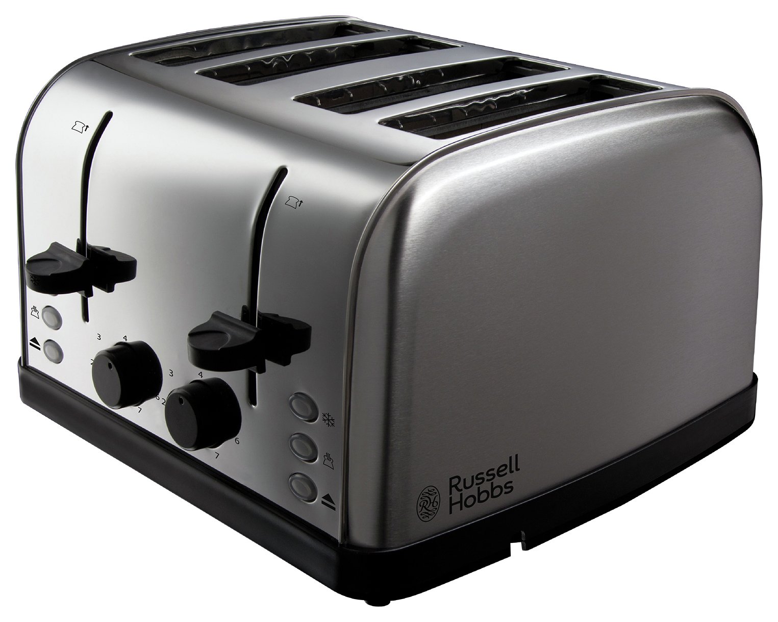 Russell Hobbs Worcester 4 Slice Brushed Toaster 18790