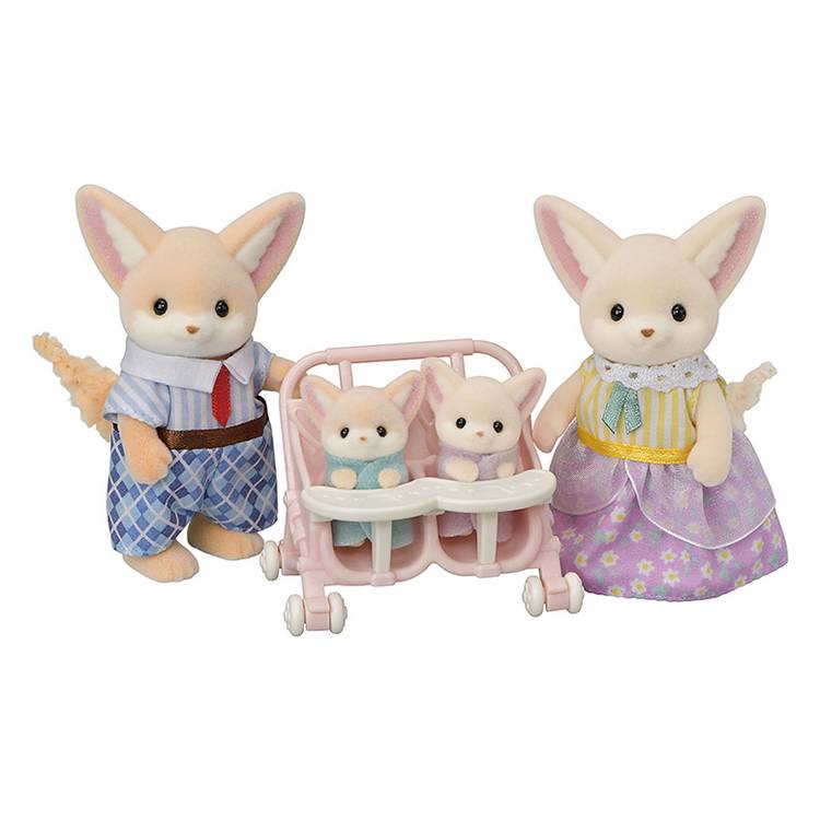 Sylvanian Families Fennec Fox Family  0