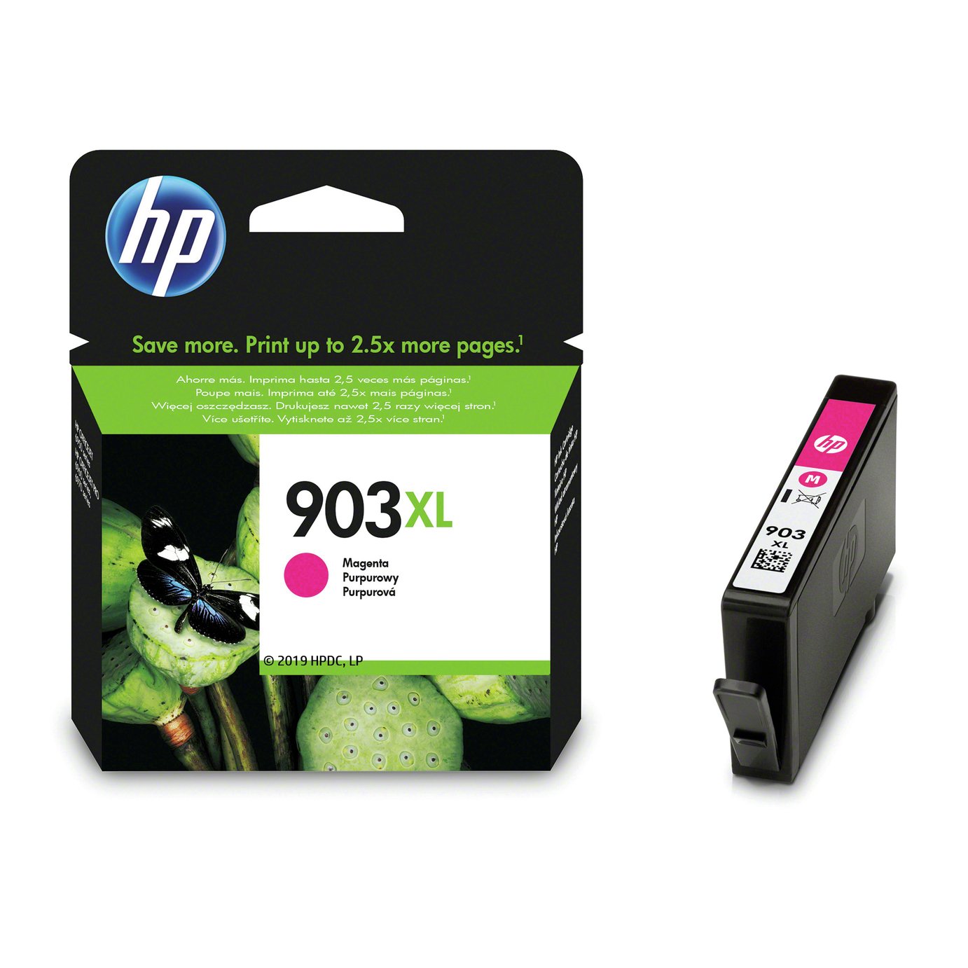 HP 903XL High-Yield Original Ink Cartridge - Magenta