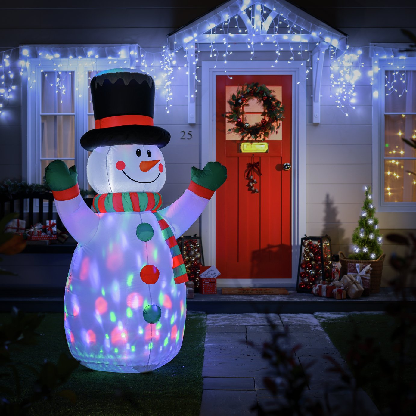 Habitat Inflatable Snowman Christmas Decoration
