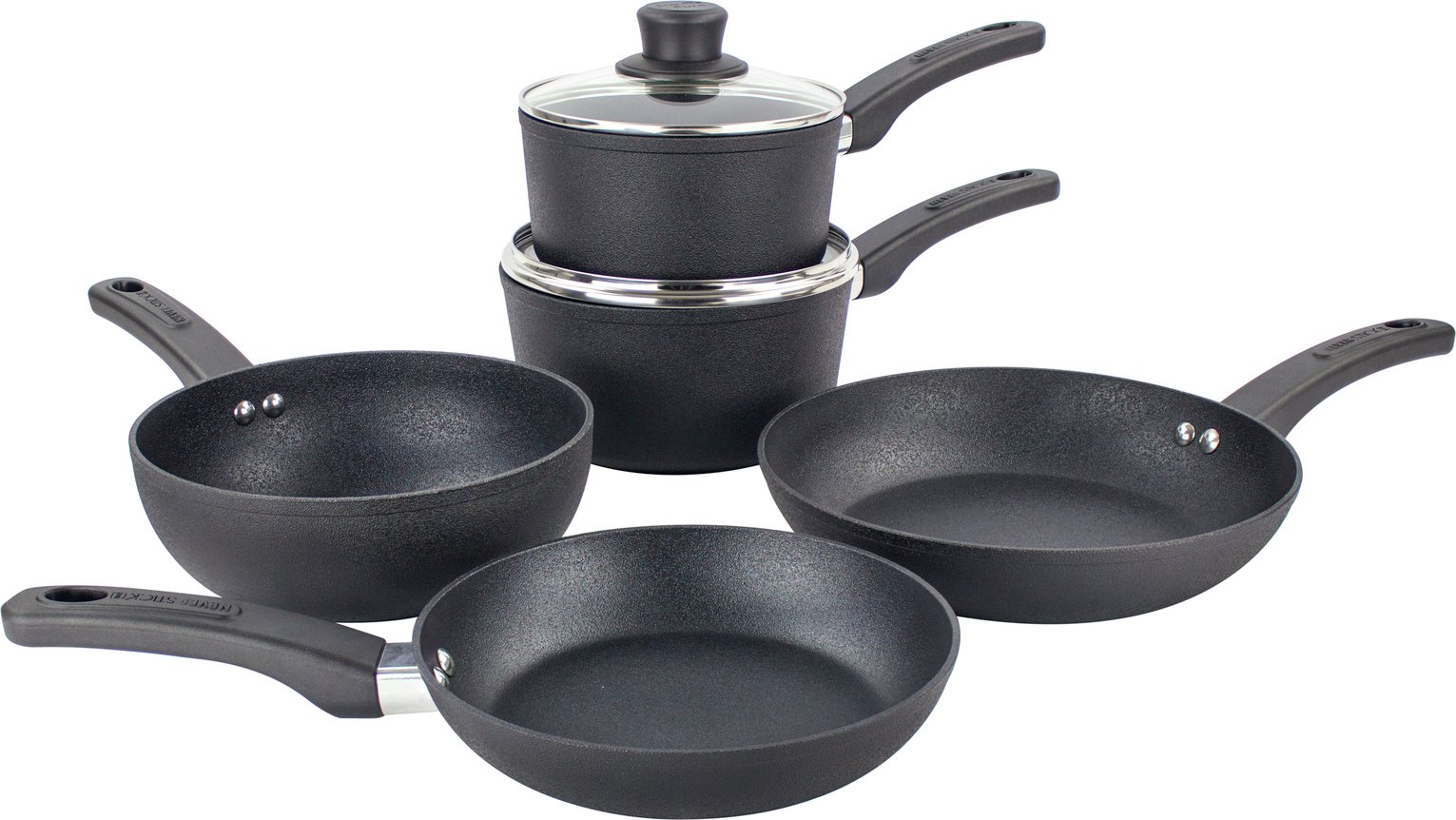 Scoville Pure Neverstick 5 Piece Pan Set 