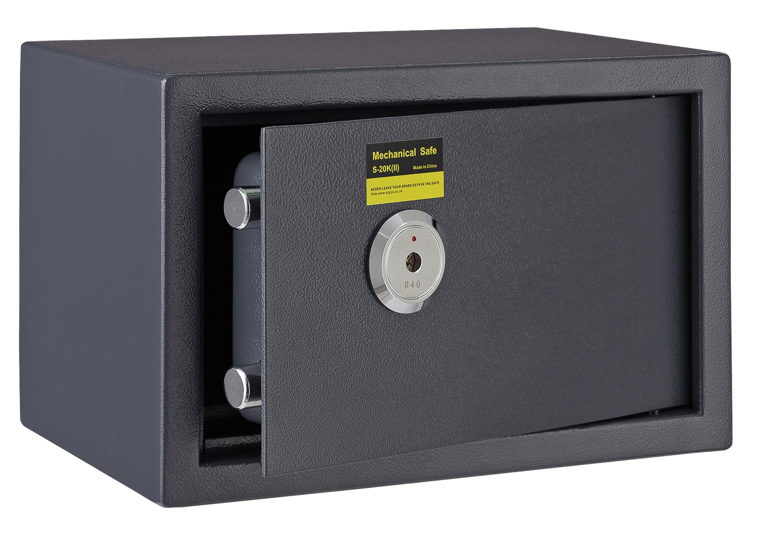 Argos Home A5 31cm Mechanical Steel Safe