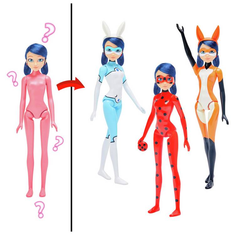 Miraculous Magic Heroes Colour Reveal Doll 0