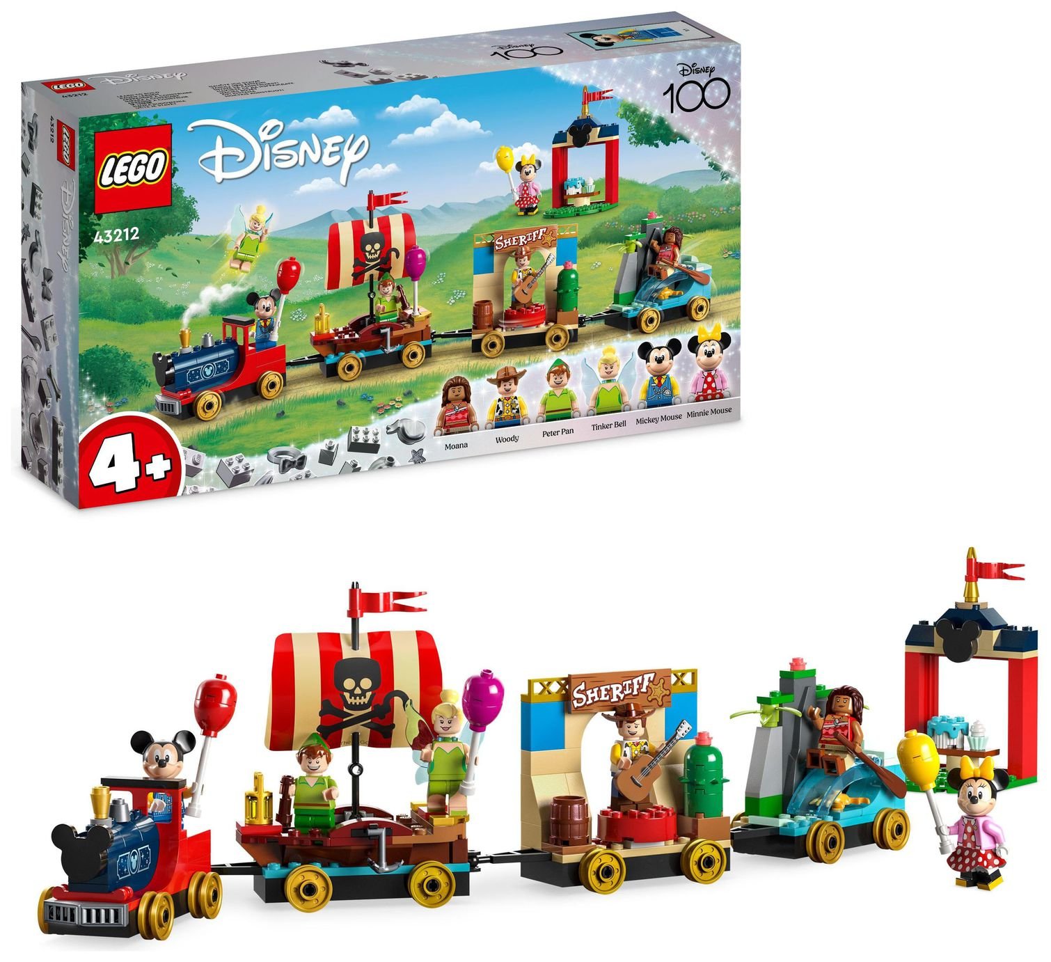 LEGO Disney: Disney Celebration Train Anniversary Set 43212