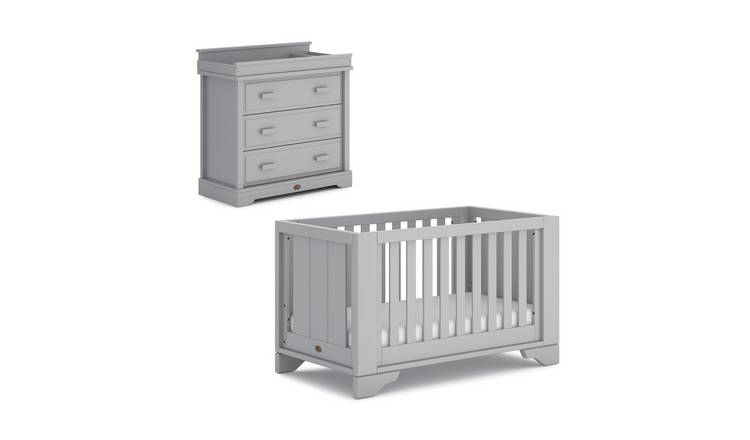 Buy Boori Eton Expandable 2 Piece Set Pebble Nursery Furniture