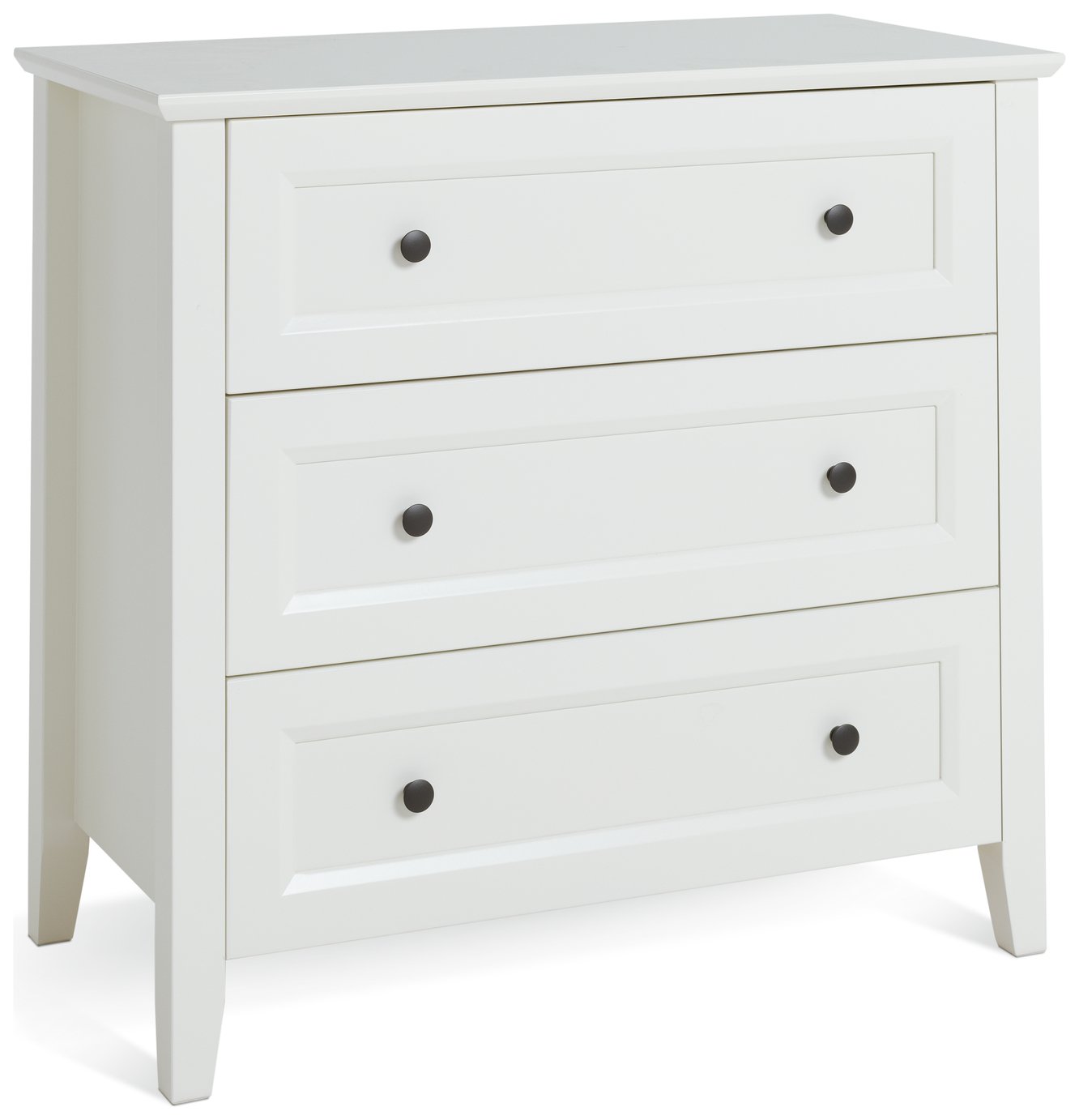 Habitat Kingham 3 Drawer Chest - Ivory