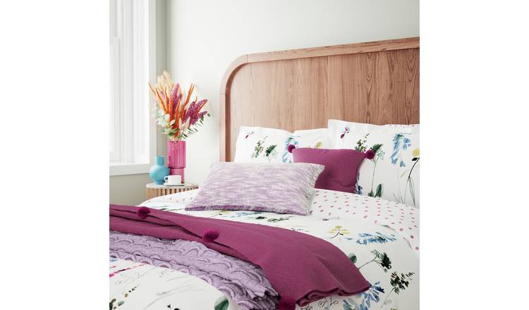 Argos double duvet and hot sale pillows