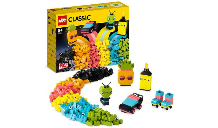 Buy LEGO Classic Creative Neon Fun Creative Brick Box Set 11027