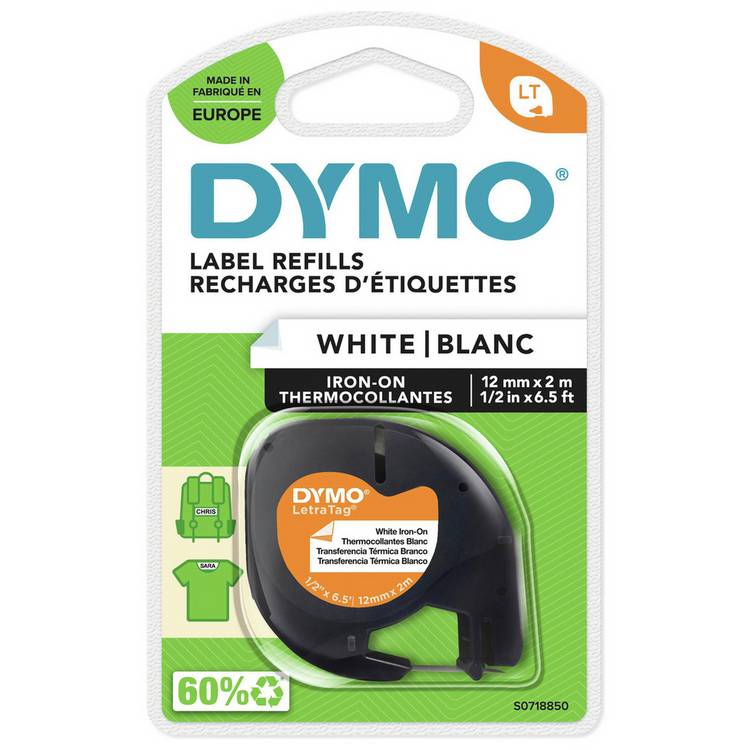 Dymo LetraTag Iron-On Tape 0