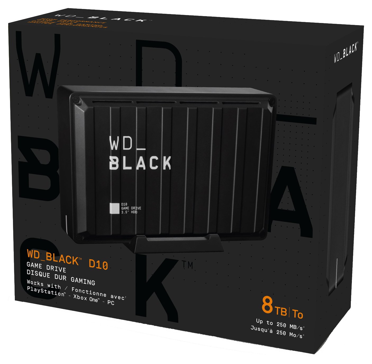 WD_BLACK D10 8TB External Gaming Hard Drive