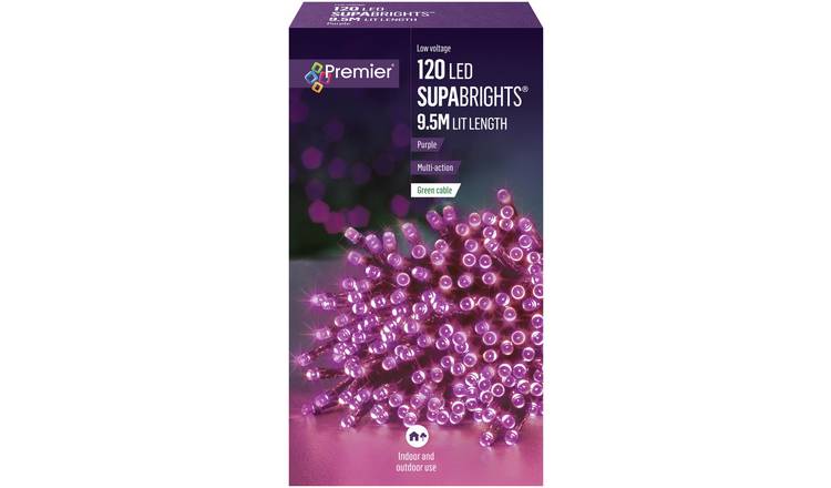 Purple fairy lights deals argos