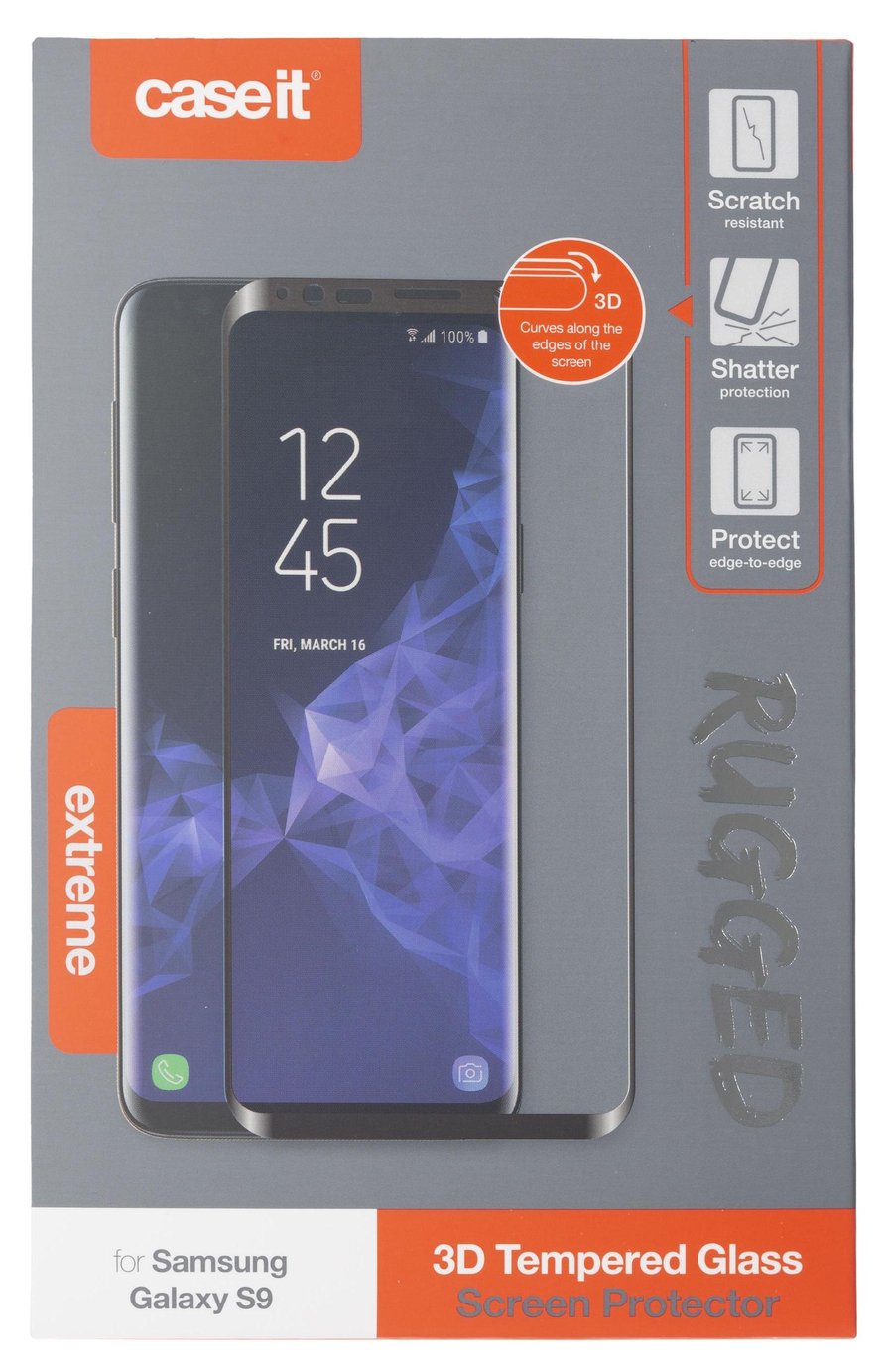 Case It Rugged Samsung Galaxy S9 Screen Protector