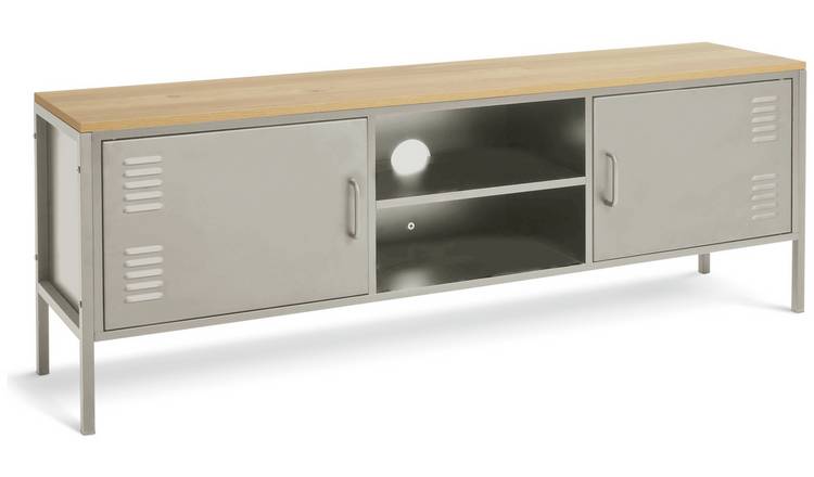 Argos tv store cabinet grey