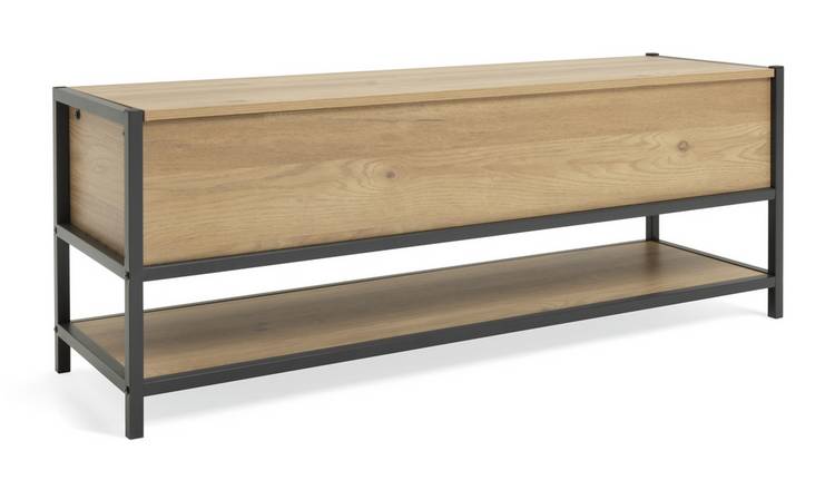 Oak hot sale shoe bench