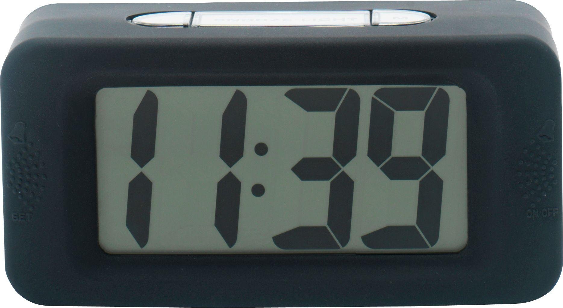 Acctim LCD Alarm Clock - Black 