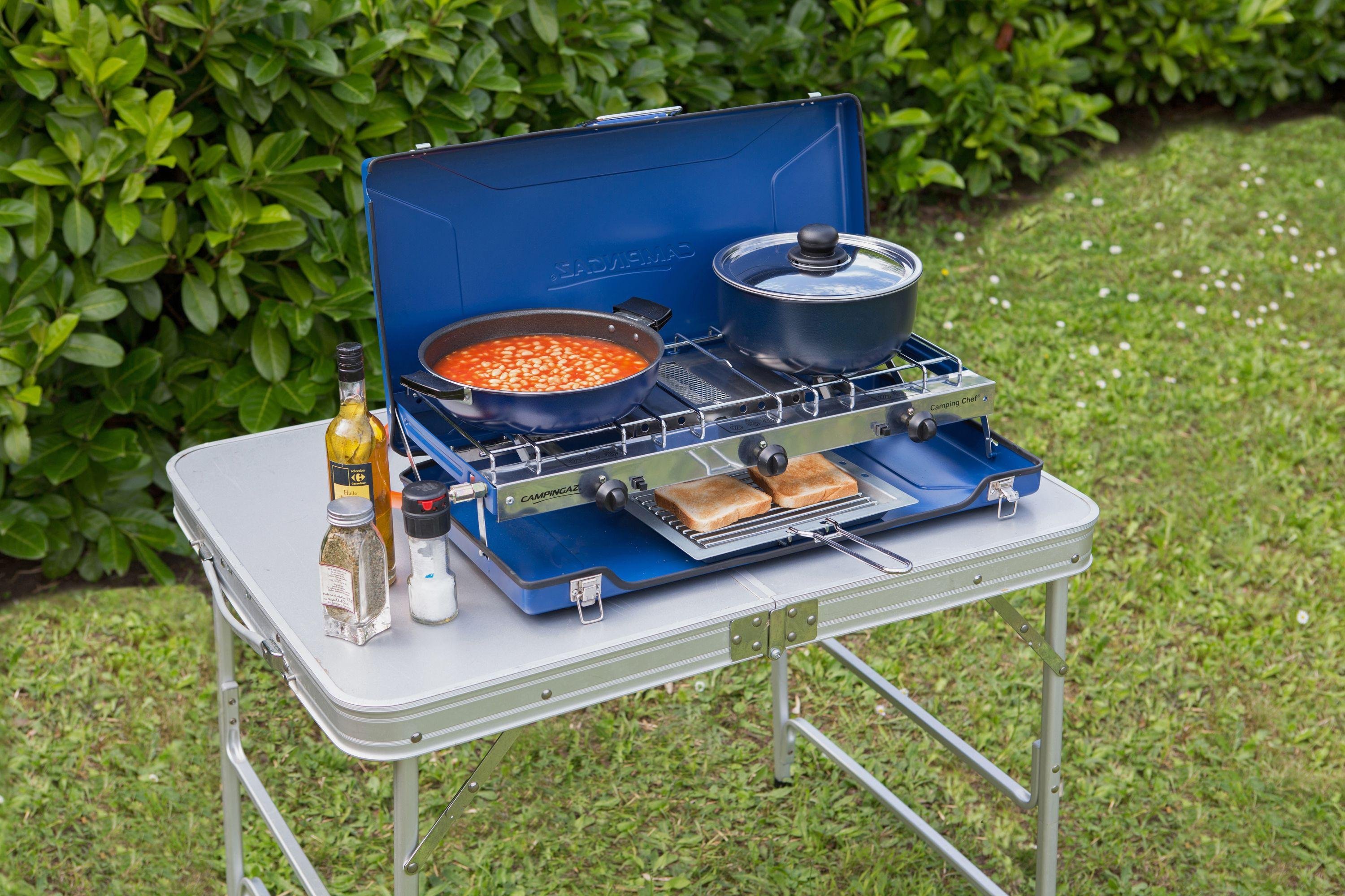 Campingaz Double Burner and Grill Review