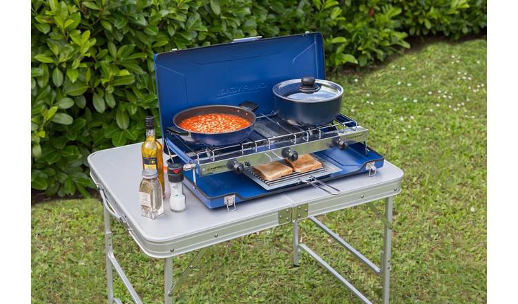 Table for deals camping stove