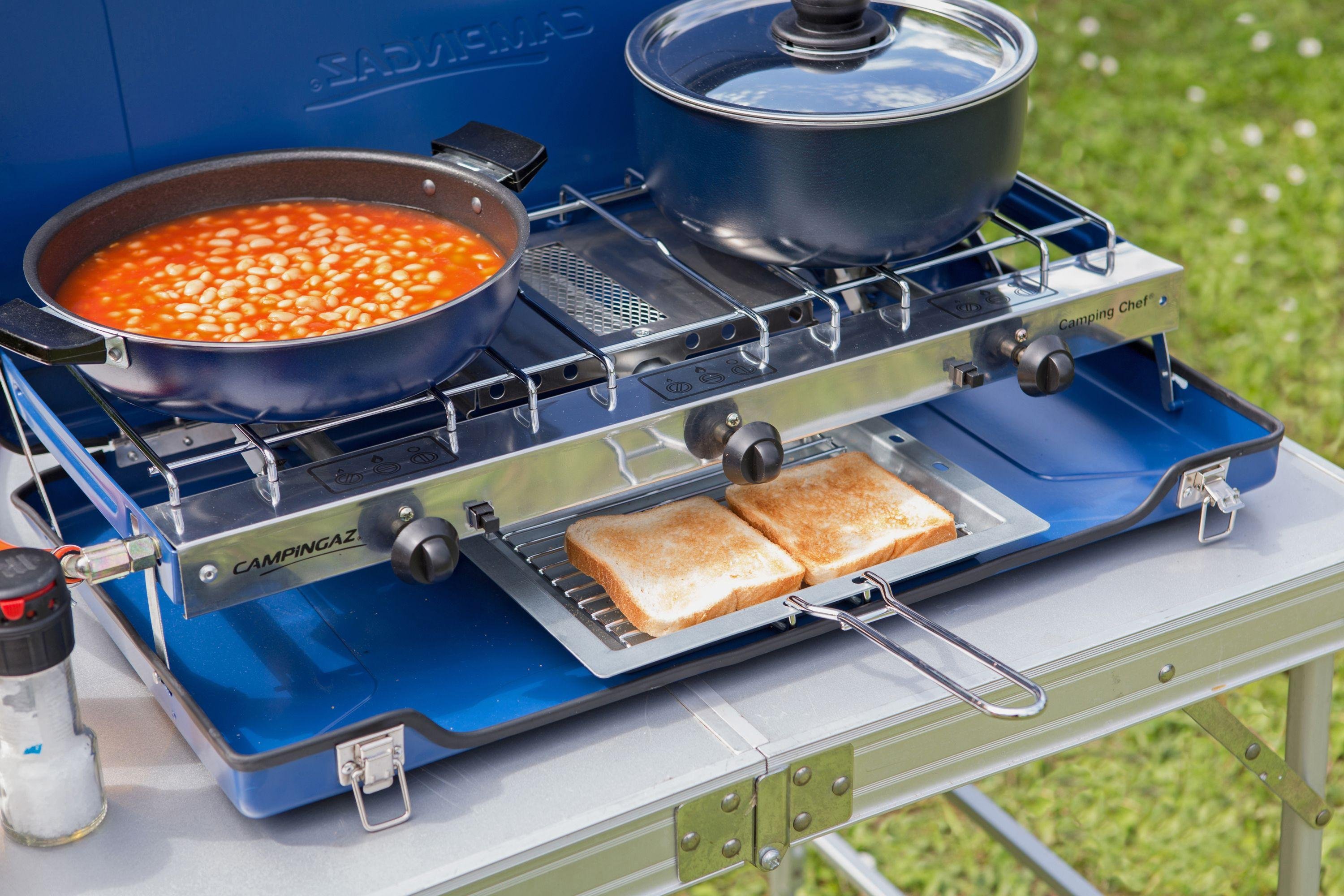 Campingaz Double Burner and Grill Review