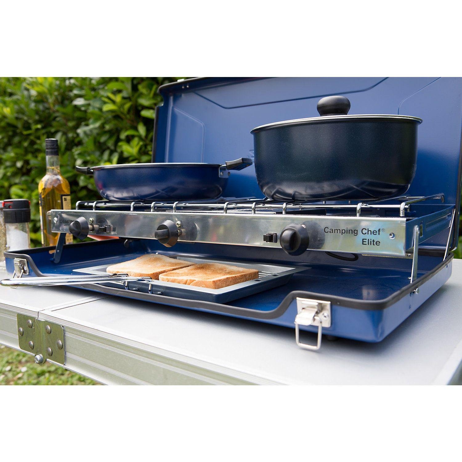 Buy Campingaz Double Burner And Grill | Camping Stoves And Cookers | Argos