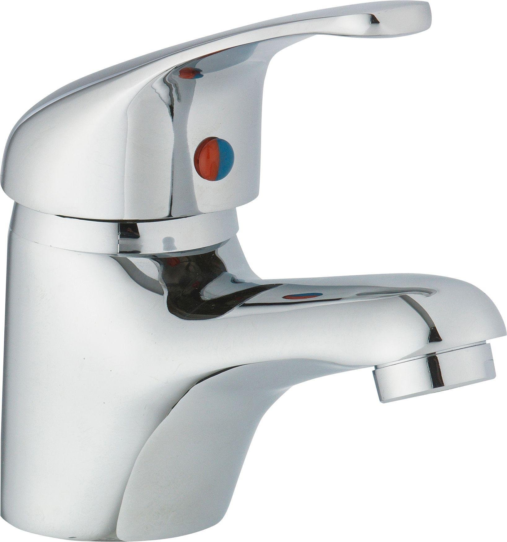 Argos Home Laurel Basin Mixer Tap - Chrome Plated