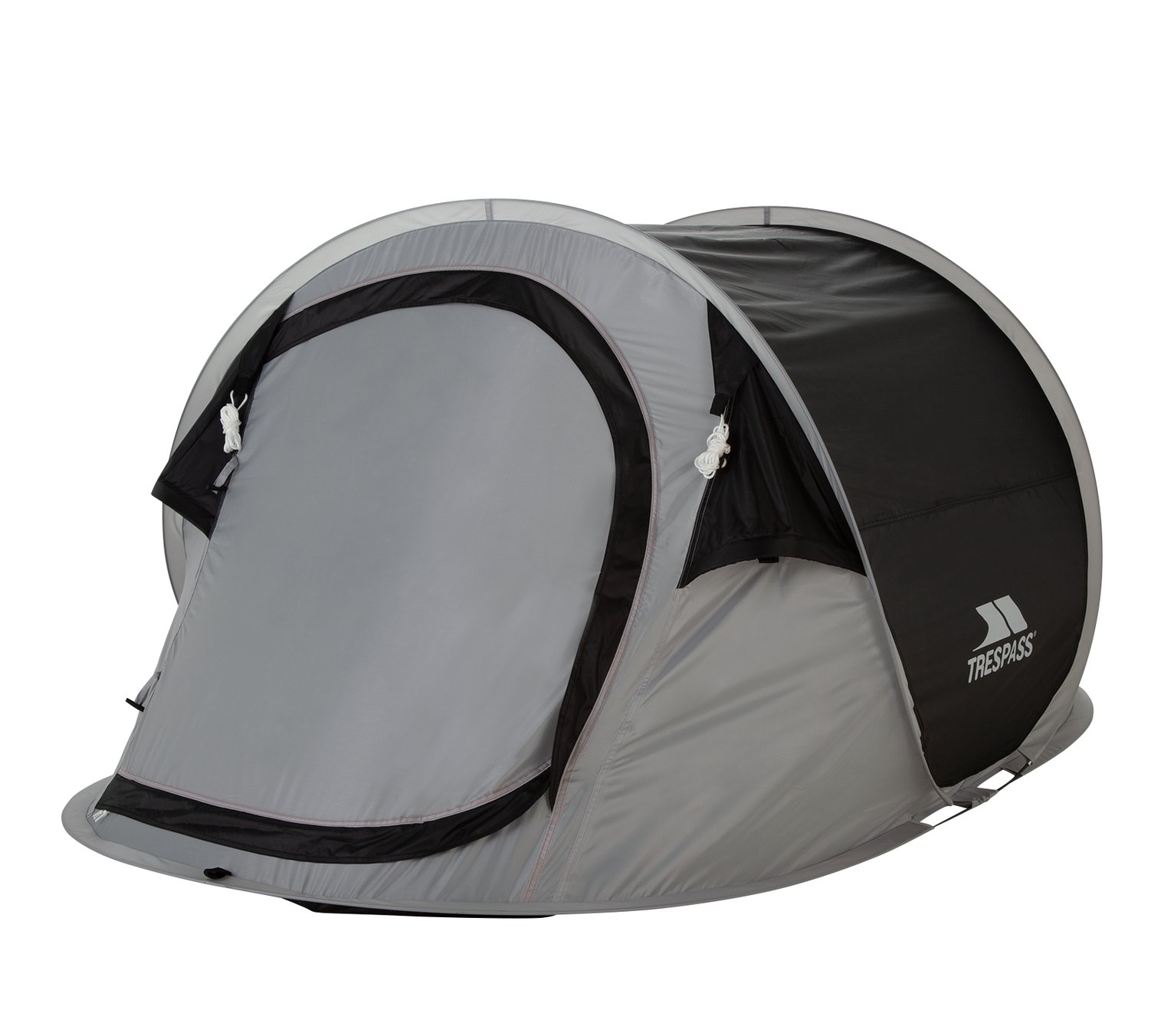 Trespass 2 Man 1 Room Pop Up Tunnel Camping Festival Tent