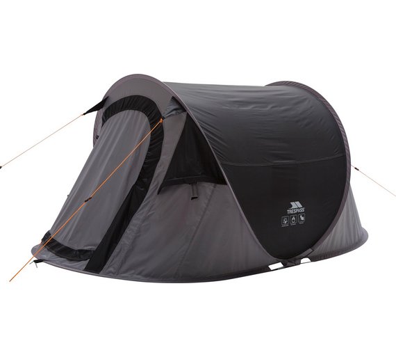 2 man pop up tent trespass