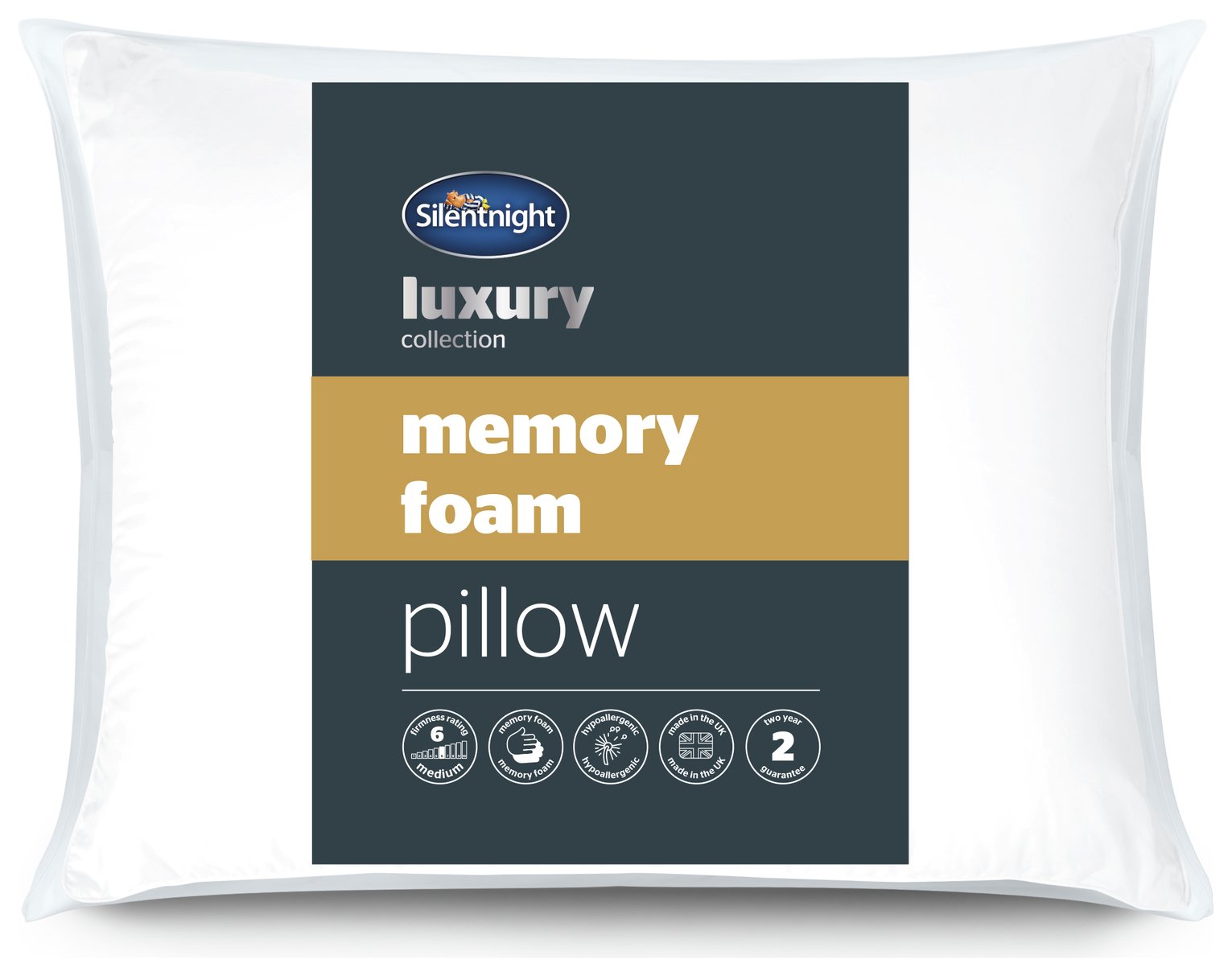 Silentnight Memory Foam Medium Pillow