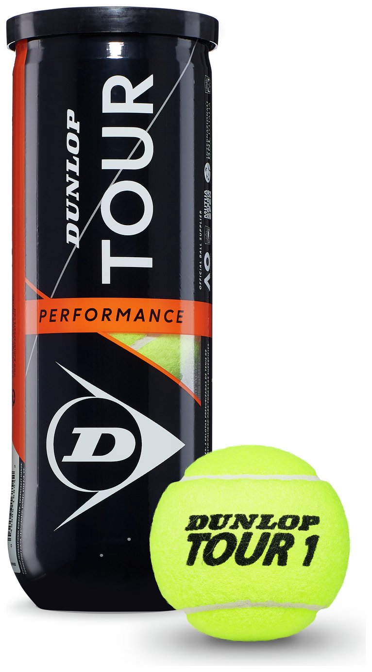 Dunlop Tour Performance 3 BT Tennis Balls