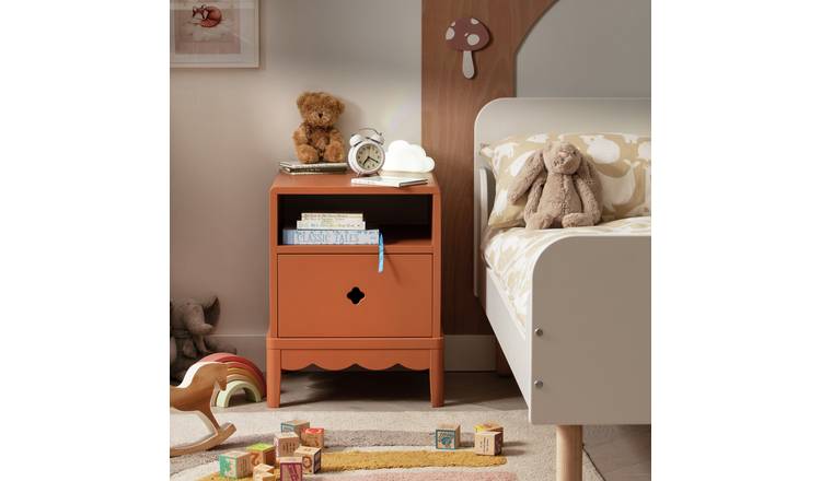 Habitat Kids Serena Bedside Table - Rust