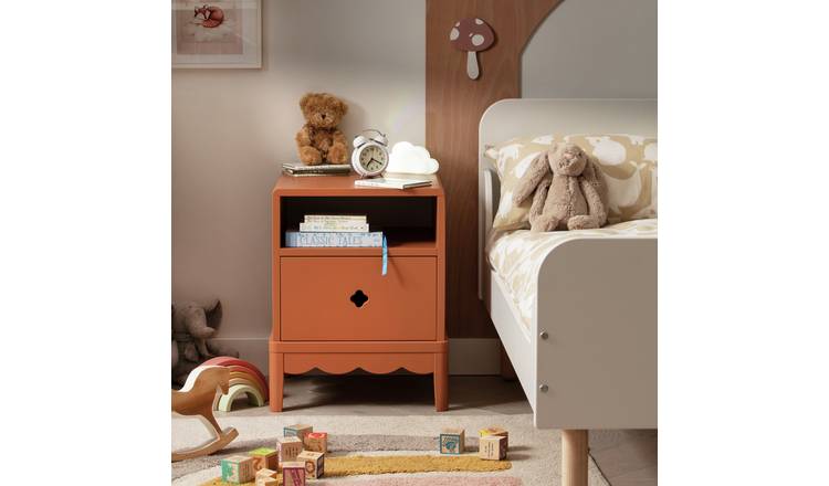 Pink bedside table deals argos