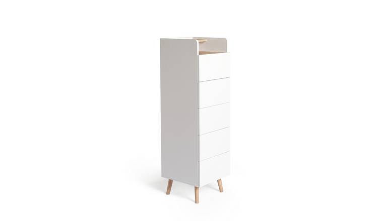 Tall narrow chest of 2024 drawers argos