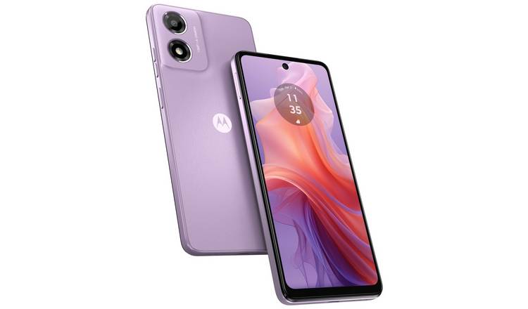 SIM Free Motorola E14 64GB Mobile Phone - Pastel Purple