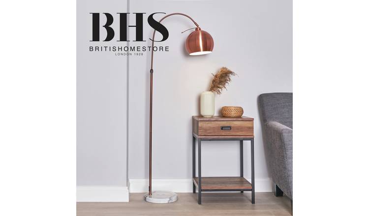 Argos curved shop floor lamp