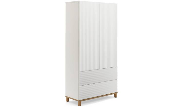 Argos white wardrobe on sale with drawers