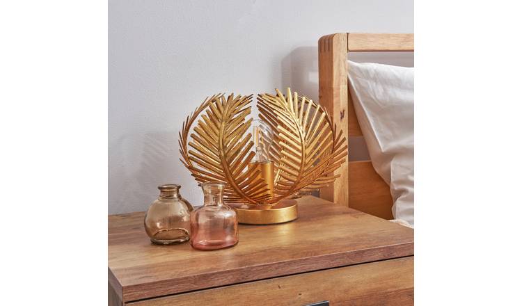 Argos gold on sale leaf table