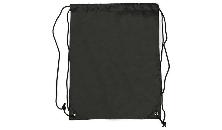 Buy Gym Sack Black Backpacks Argos