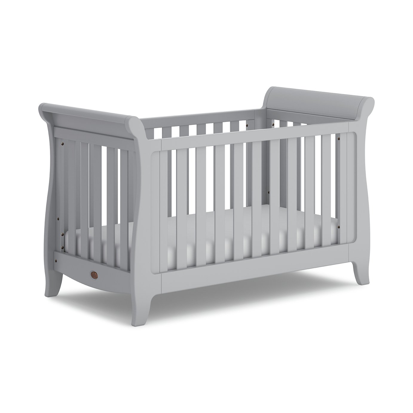 Boori Sleigh Expandable Cot Bed - Pebble