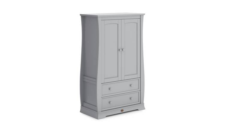 Buy Boori Sleigh 2 Door 2 Drawer Wardrobe Pebble Nursery