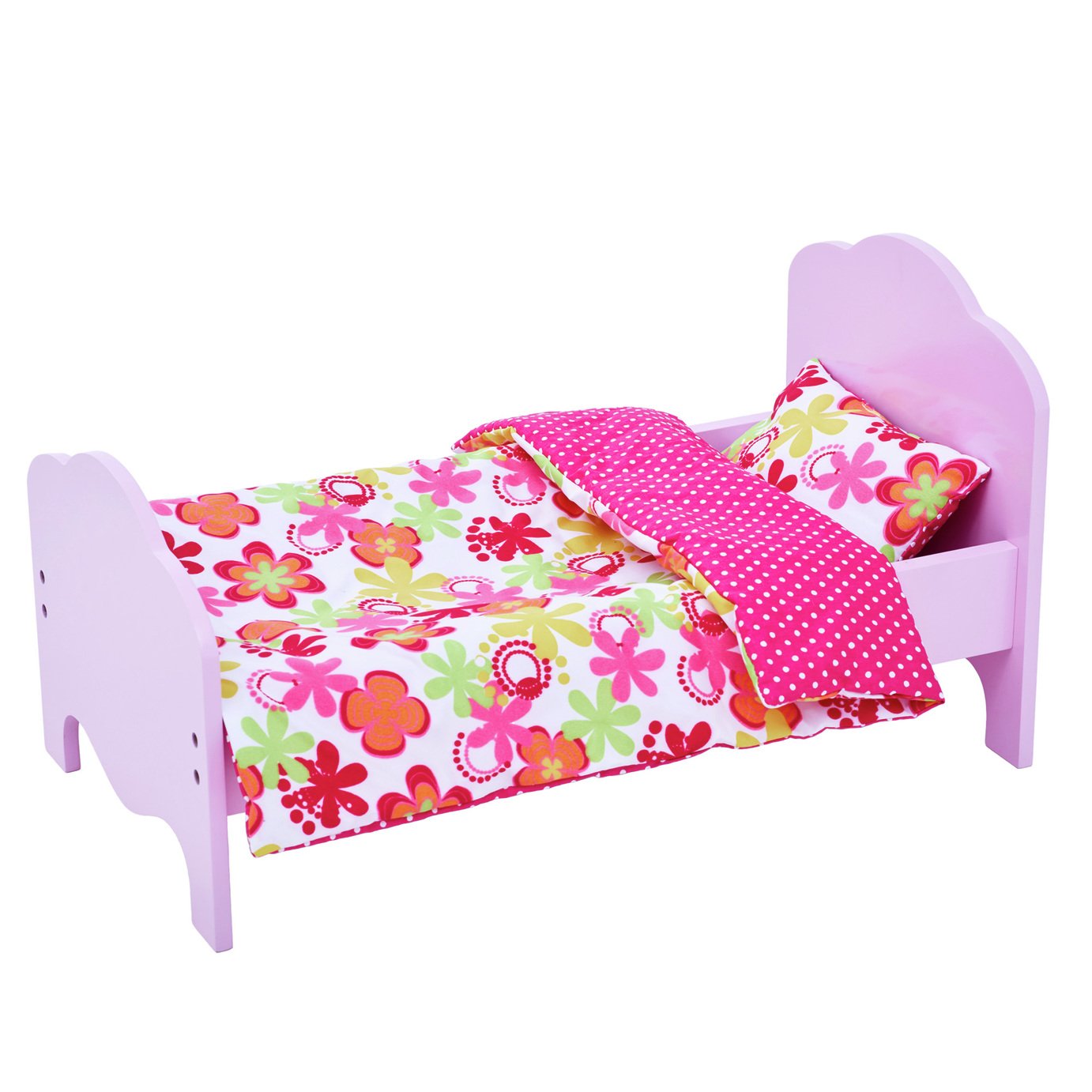 Olivia's Little World Princess Doll and Bed - Summer Flowers