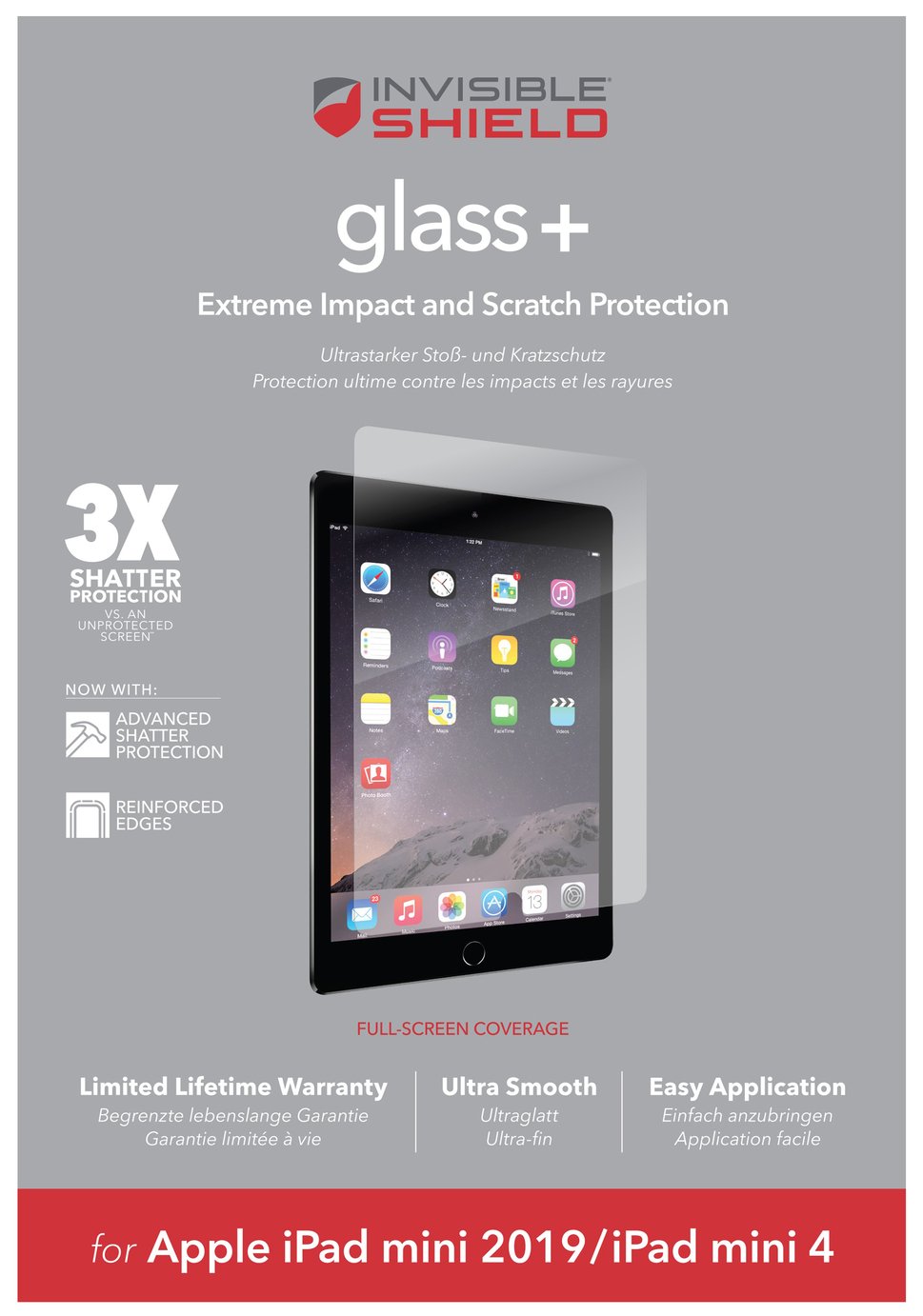 Zagg InvisibleShield Glass+ Apple iPad Mini Screen Protector Review