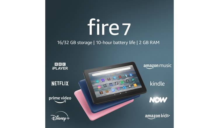 Buy Amazon Fire 7 7 Inch 16GB Wi-Fi Tablet - Pink | Tablets | Argos