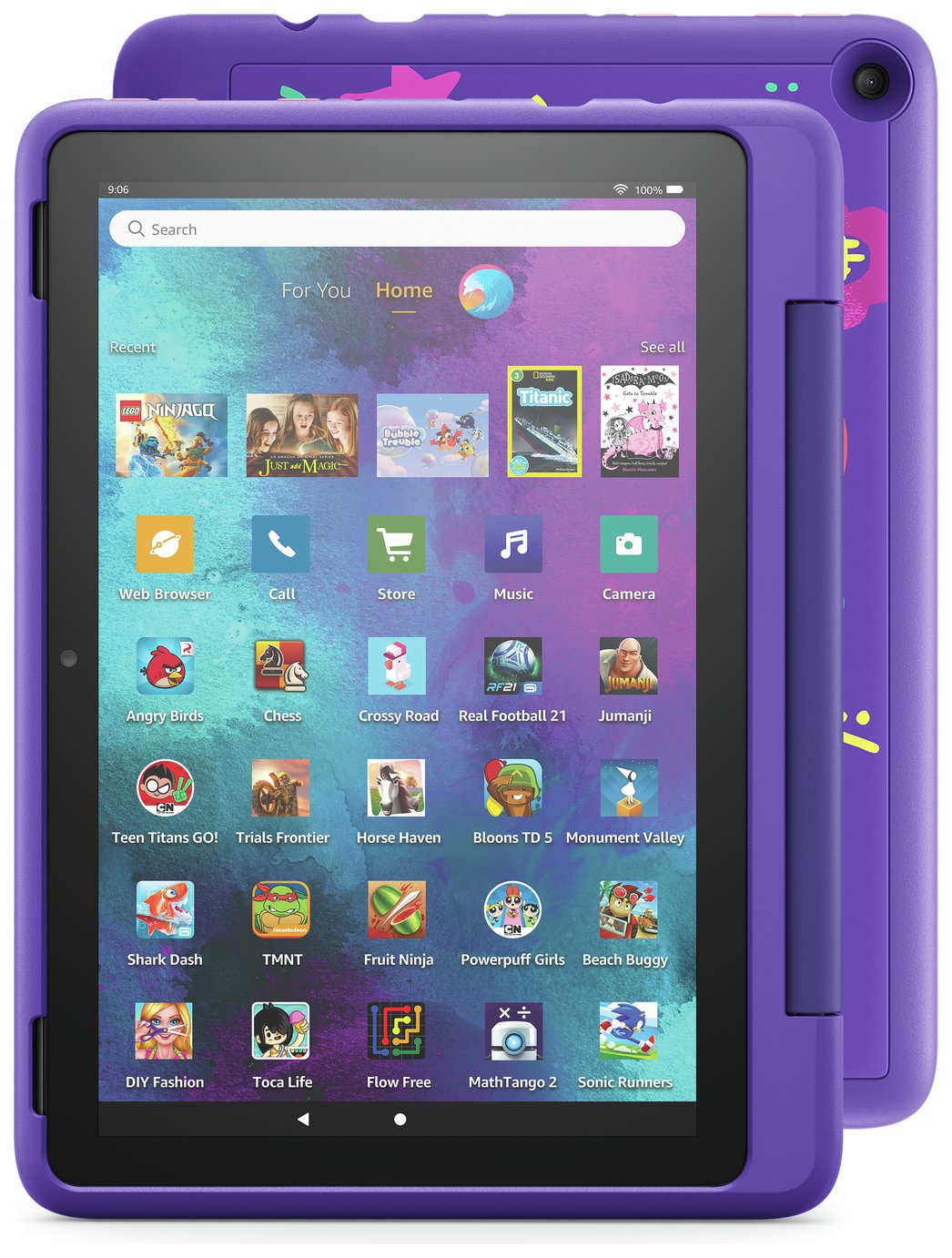 Amazon Fire HD 10 Kids Pro Tablet for ages 6-12, 10.1in 32GB