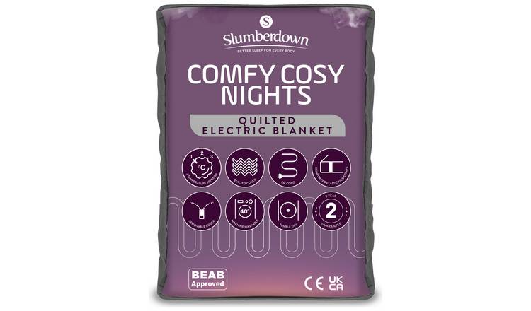Slumberdown Comfy Cosy Nights Electric Blanket-King 