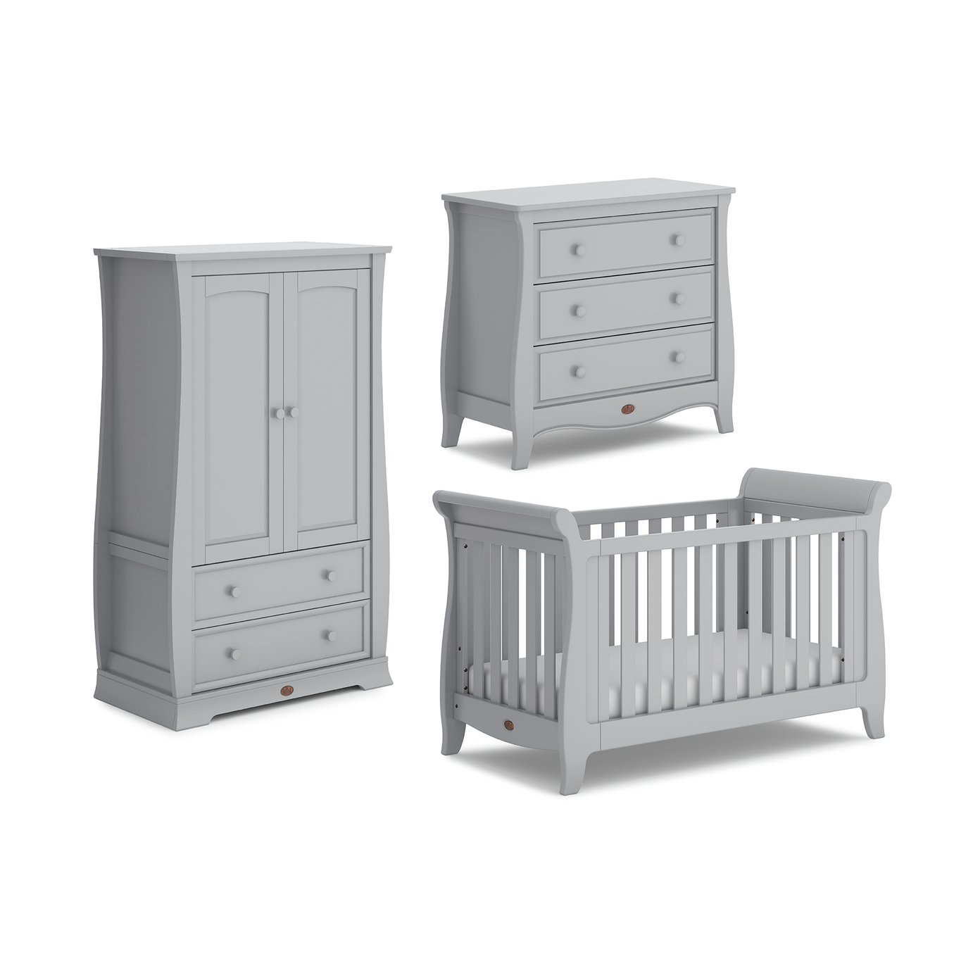 Boori Sleigh Expandable 3 Piece Set - Pebble