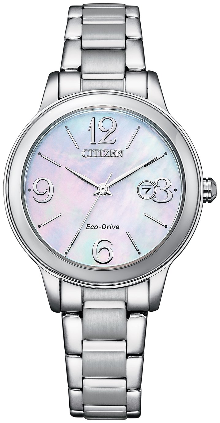 Citizen Eco-Drive Stainless Steel Silver Bracelet Watch